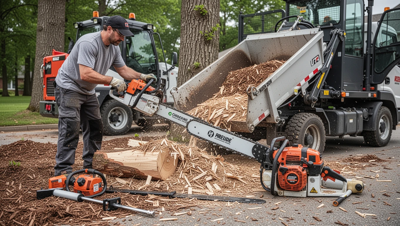 Wood Chipping & Mulching